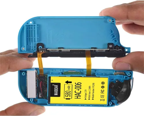Vista 3 de MAXBEAR HAC-006 Battery, (Upgraded) 580mAh Replacement Battery for Nintendo HAC-015 HAC-016 HAC-A-JCL-C0 HAC-A-JCR-C0 Nintendo Switch Controller