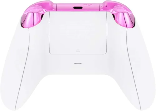 Vista 7 de eXtremeRate Replacement Buttons for Xbox Core Wireless Controller, Chrome Pink Glossy Custom LB RB LT RT Bumpers Trigers Dpad ABXY Start Back Sync