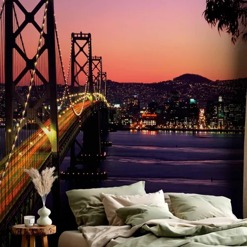 Vista 5 de artgeist Mural de pared Puente 79x61 in - XXL Papel pintado no tejido de vellón Decoración de pared Impresión fotográfica Imagen Diseño Decoración