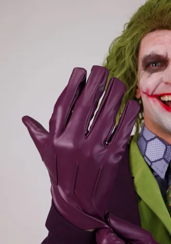 Vista 8 de Disfraz Premium de Hombre del Joker del Caballero Oscuro Multicolor