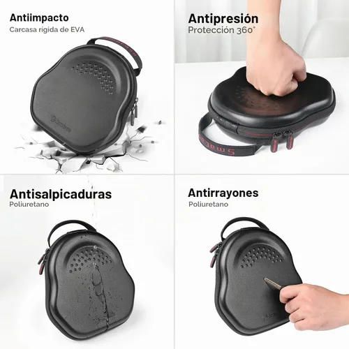 Vista 8 de Smatree Funda de carga para auriculares AirPods Max/AirPods Max 2