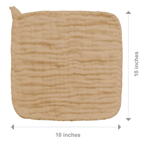 Vista 6 de SWEET DOLPHIN Paquete de 12 Paños de Muselina para Bebé - Paños Faciales Suaves para Recién Nacidos, Paños de Baño Absorbentes para Lavar
