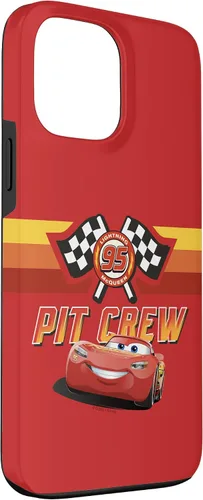 Vista 3 de Funda para iPhone 13 Pro Max Disney Pixar Cars Two Lightning McQueen Pit Crew 95