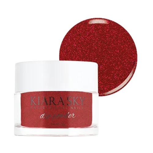 Vista 10 de Kiara Sky Uñas profesionales, polvo de inmersión de uñas, 1 onza, tonos rojos (Cehri Cheri)