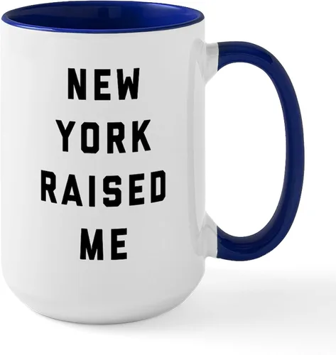 Vista 9 de CafePress New York Republic Tazas de cerámica de 15 oz (15.0 fl oz)