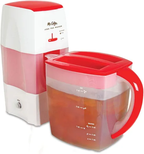Vista 4 de Máquina para preparar té helado de Mr. Coffee, 3 cuartos de galón, 1, Azul
