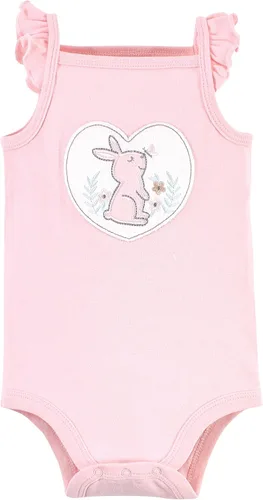 Vista 2 de Hudson Baby - Mamelucos unisex, sin mangas y de algodón, para bebé