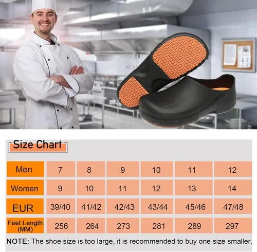 Vista 5 de JSWEI unisex-adult Kitchen Shoes