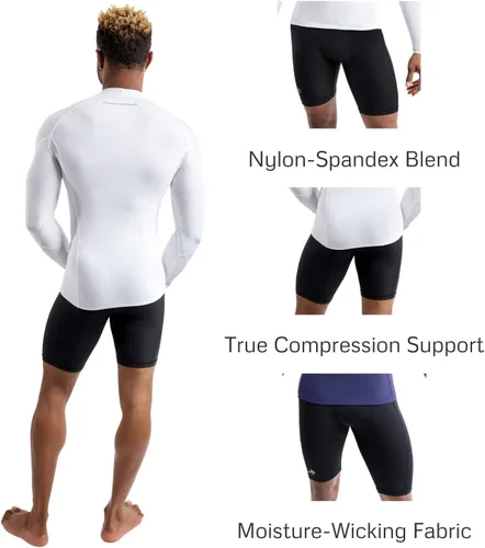 Vista 6 de Compression Shorts Men Performance Baselayer Athletic, Running, Biking All Sports Men's Underwear for Workout