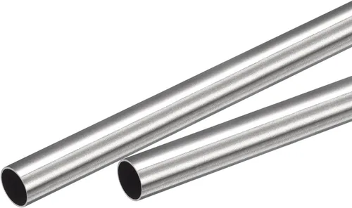Vista 48 de uxcell Tubo capilar del acero inoxidable 304, tubería gruesa del metal de la longitud de la pared de 820.2 ft m del OD 18.0 ft m x 0.7 ft m