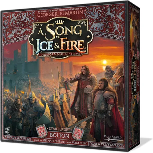 Vista 5 de CMON A Song of Ice & Fire - Juego de iniciación de bolton en miniatura de mesa, juego de estrategia para mayores de 14 años, 2 jugadores, 45-60