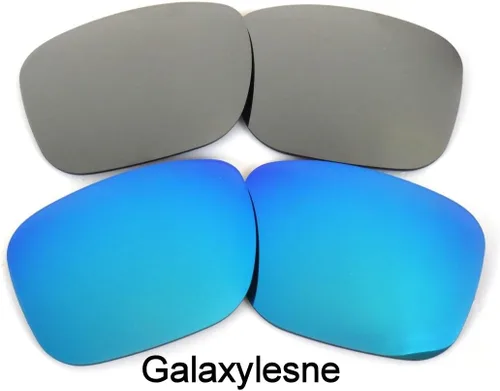 Vista 2 de Galaxy lentes de repuesto para Oakley Holbrook azul y gris color Polorized 2Pares, GRATIS S & H.