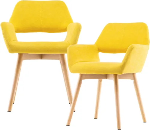 Vista 14 de Silla de Escritorio Sin Ruedas Silla de Acento Cómoda para Sala de Estar Comedor Dormitorio Silla de Tocador Silla de Maquillaje Oficina en Casa