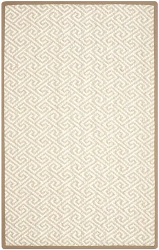 Vista 5 de SAFAVIEH Natural Fiber Collection - Alfombra de pasillo de 2 pies 6 pulgadas x 8 pies, natural, diseño de sisal griego, fácil cuidado, ideal