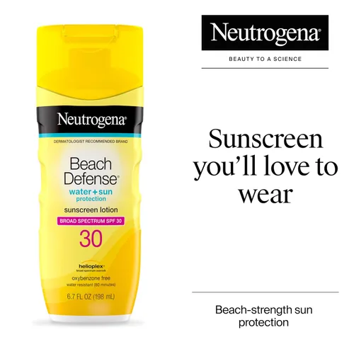 Vista 2 de Protección solar de playa, de Neutrogena, loción FPS 30