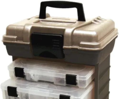 Vista 3 de Plano Molding 1363 Stow N Go Caja de herramientas, gris grafito y arenisca