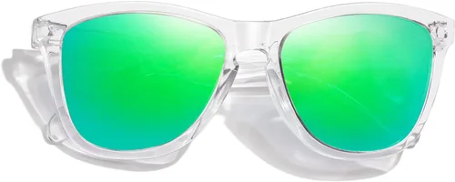 Vista 27 de DANAMY Gafas de sol polarizadas para mujer y hombre, protección UV A1- rosa