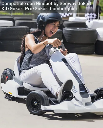 Vista 5 de stio Cinturón de seguridad ajustable Gokart para kit de GoKart eléctrico y paquete Gokart compatible con Ninebot de Segway Go Kart Kit Refit Smart