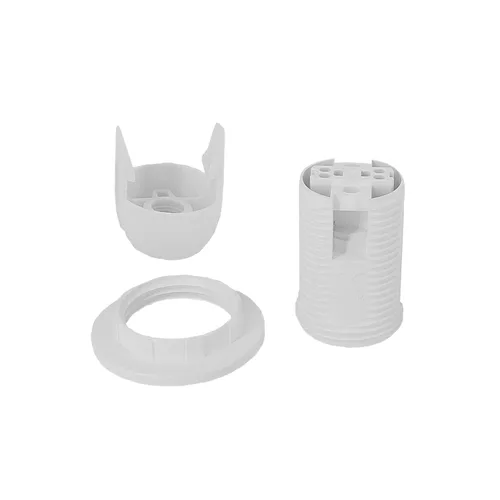Vista 5 de 6 unids por paquete E14 LED bombilla portalámparas retenedor anillos y adaptador de repuesto Candelabro Candelabro lámpara zócalo