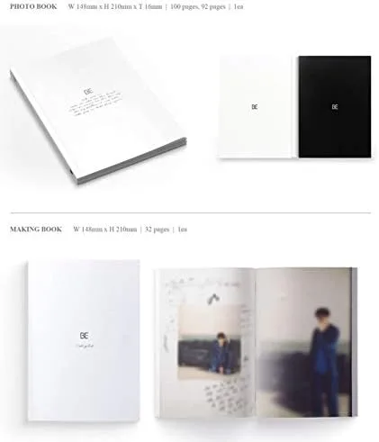 Vista 3 de BTS [ BE (edición Deluxe) ] 7º mini álbum - CD+libro de fotos de 192p+libro de 32p+1ea póster lírico+8ea tarjetas de fotos + 1ea tarjeta de fotos