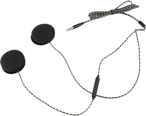 Vista 7 de Auriculares para motocicleta, casco deportivo al aire libre, auriculares de música, auriculares con cable para esquí, snowboard, ciclismo de montaña