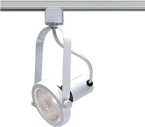 Vista 14 de TH205 R20 cabezal de carril cilíndrico de Nuvo, color negro, TH281, 150.00watts, 120.00 volts