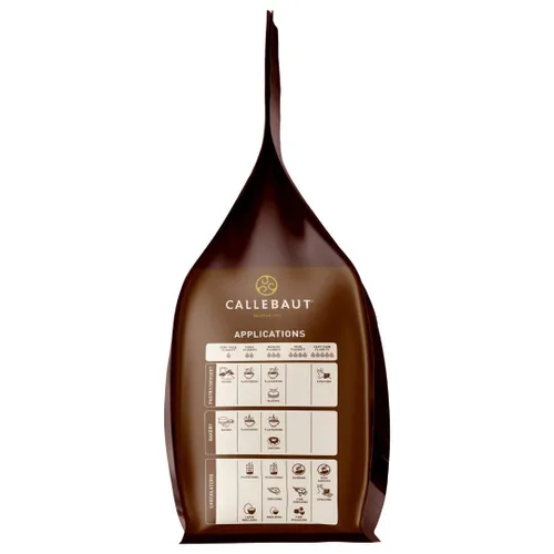 Vista 4 de Callebaut Callets de Chocolate Belga Oscuro Cobertura Semidulces, 54.5% - 5.5 Libras