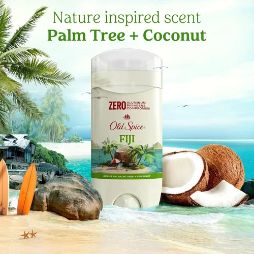Vista 4 de Old Spice Fresh Collection - Desodorante Fiyi, 3 onzas (paquete de 7)