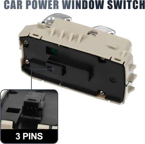 Vista 4 de X AUTOHAUX Interruptor de elevalunas eléctrico trasero derecho A2229051505 A2229059808 para Mercedes E200 E200d E250 E300 E350d E350e E400 E43 W213