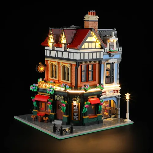 Vista 10 de BRIKSMAX Kit de iluminación LED para Assembly Square – Compatible con el modelo de bloques de construcción Lego 10255 – no incluye el set de Lego