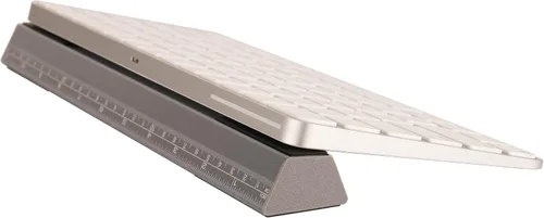Vista 5 de Soporte elevador de aluminio para laptop, paquete de 2 soportes Gris
