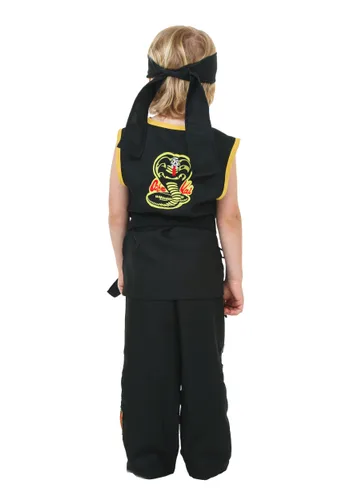 Vista 2 de Disfraz de Cobra Kai para niños pequeños Multicolor
