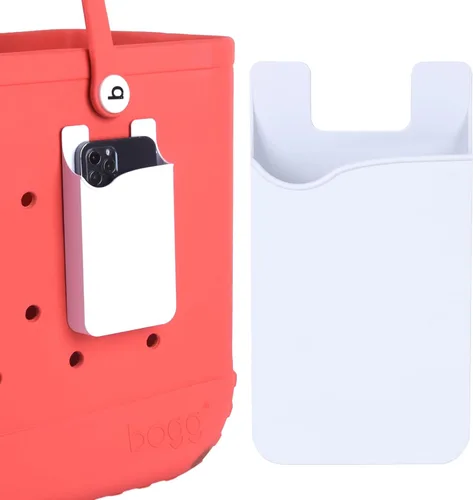 Vista 10 de Soporte para teléfono compatible con Bogg Bag y Simple Modern Beach Tote, funda universal de plástico ABS duro para teléfono celular, accesorios