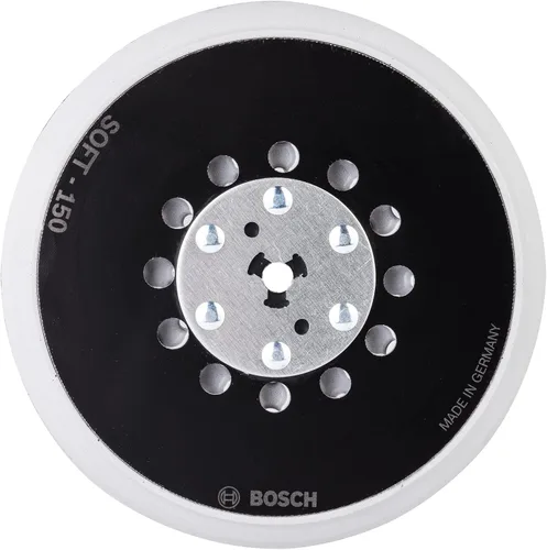 Vista 10 de BOSCH RSM5045 Almohadilla de lijado mediana de gancho y bucle con múltiples orificios de 5 pulgadas