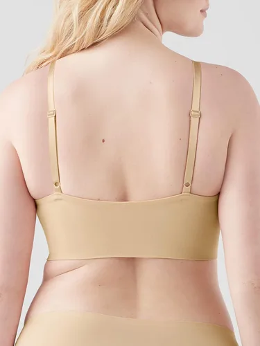 Vista 2 de True & Co Sujetador triangular True Body Lift para mujer con banda suave
