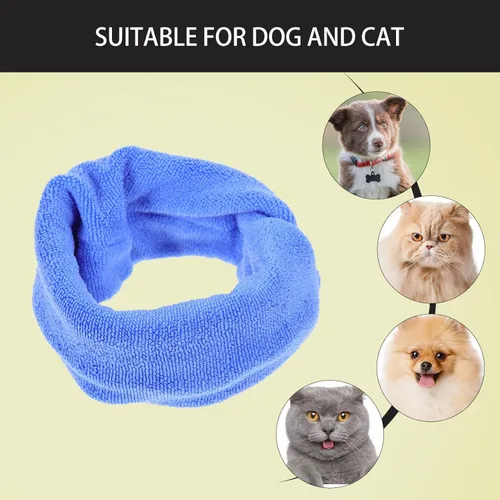Vista 8 de Mipcase Orejeras de aseo para gatos y perros, orejeras portátiles para perros, sudaderas con capucha para perros y gatos, orejeras multifunción
