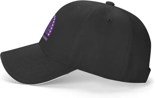 Vista 3 de Awareness - Gorra de béisbol arcoíris para hombres y mujeres, para deportes al aire libre, ajustable, ala plana