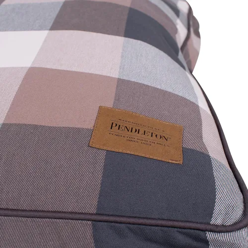 Vista 7 de Pendleton Cama para perro con diseño a cuadros de bloques para mascotas, S