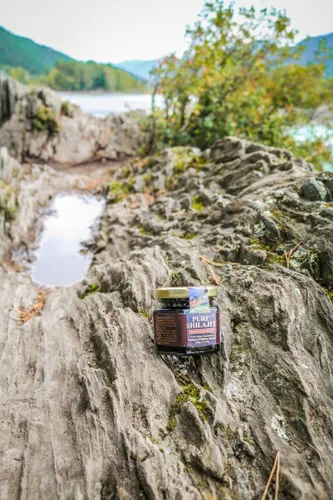 Vista 4 de Mumijo Siberiano auténtico y puro de Shilajit, de 3.5 onzas