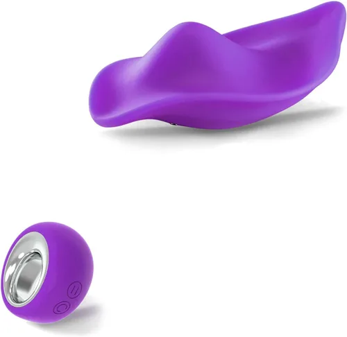 Vista 6 de Vibradores de Bragas Portátiles Juguetes Sexuales para Adultos para Mujeres o Parejas, Mini Vibrador de Clítoris con Control Remoto con 12 Modos