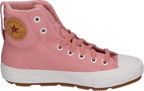 Vista 4 de Converse Chuck Taylor All Star Berkshire Botas Hi Rust PinkPale Putty Leather 7 US Big Kid, rosado (Rust Pink)