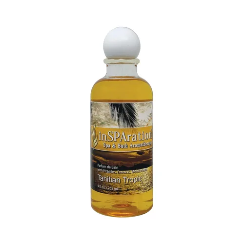 Vista 24 de inSPAration Spa and Bath Aromatherapy 111X Líquido de Spa, 9 Onzas, April Showers, Morado