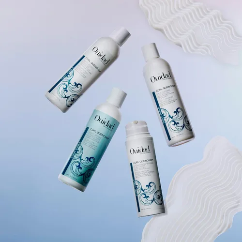 Vista 7 de Ouidad Curl Quencher Hydrafusion - Crema para rizos intensos, 5 onzas, crema de peinado definidora de rizos para rizos táctiles, crema flexible