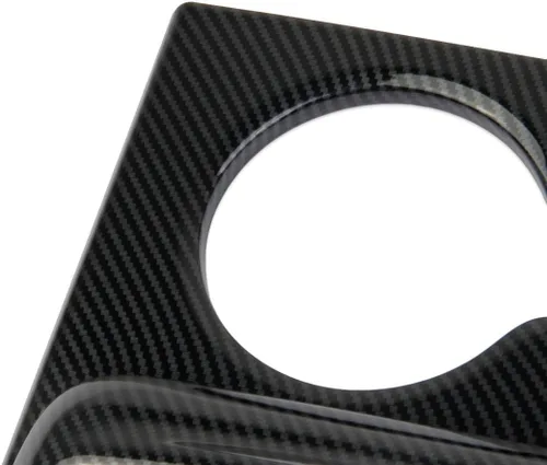 Vista 5 de crosselec Consola Central de Fibra de Carbono Panel de Cambio de Marchas Soporte de Taza Cubierta de Embellecedor Accesorios para Honda Pilot