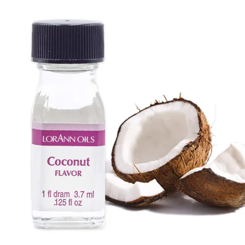 Vista 2 de LorAnn Coconut SS Flavor, 1 botella de dram (0.0125 fl oz - 0.1 fl oz - 1 cucharadita)
