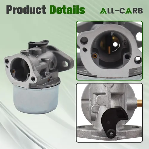 Vista 5 de ALL-CARB 799868 799872 Carburador con junta y junta tórica de repuesto para modelos 498170 497586 497314 698444 498254 497347 Reemplaza 790821 498255