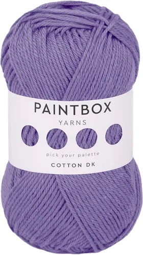 Vista 9 de Paintbox Yarns - Hilo 100% algodón DK, 1.76 onzas, 137 yardas, 410.1 ft #401 Papel blanco