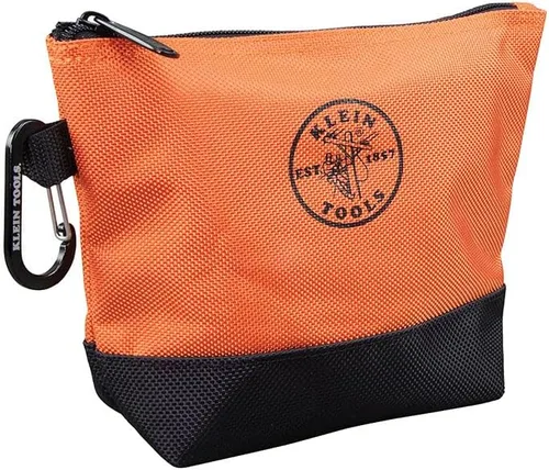 Vista 7 de Klein Tools 55470 - Bolsa utilitaria, bolsas de herramientas con cremallera de pie, tejido balístico resistente 1680d, parte inferior reforzada