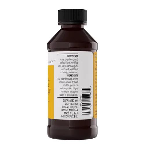 Vista 7 de LorAnn Emulsión de Panadería de Mantequilla y Vainilla, 4 oz - Extracto de Sabor Intenso de Mantequilla y Vainilla para Hornear, Galletas, Glaseado
