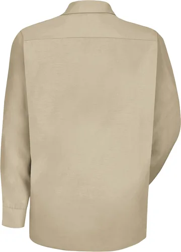 Vista 2 de Red Kap Camisa de trabajo sin bolsillo Rk Specialized para hombre